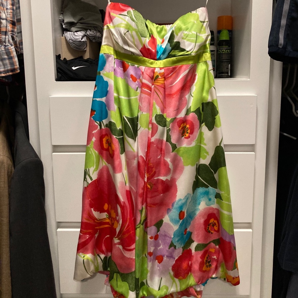 Cache Floral Dress Size 4